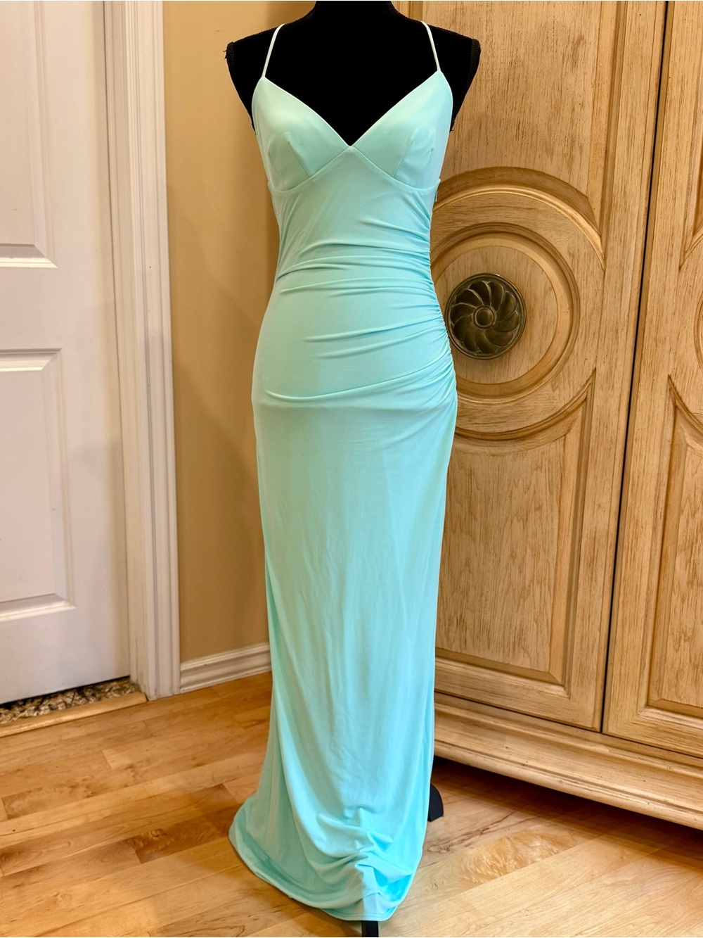 Katie may talladega gown in supercharger mint size S